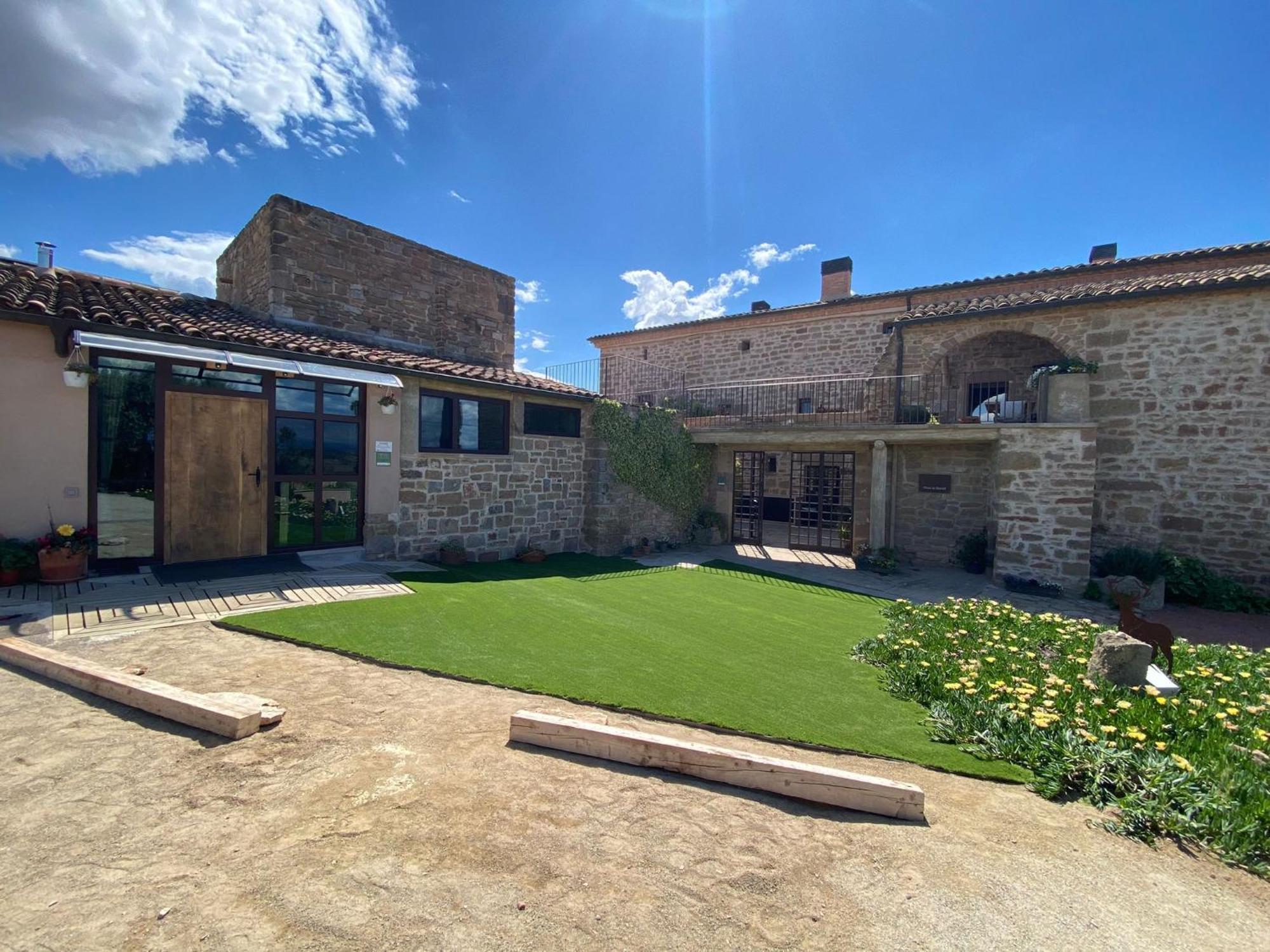 Masia De Queralt Luxury Casa Rural Spa Y Vistas Concabella Exterior foto